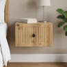 Cabinet de chevet mural Chêne artisanal 33 x 34,5 x 20 cm 618399618399