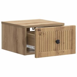 Cabinet de chevet mural Chêne artisanal 33 x 34,5 x 20 cm 618399618399
