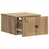 Cabinet de chevet mural Chêne artisanal 33 x 34,5 x 20 cm 618399618399