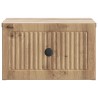 Cabinet de chevet mural Chêne artisanal 33 x 34,5 x 20 cm 618399618399