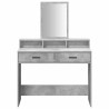 Table de Toilette avec tiroir Gris béton 100 x 41 x 140 cm 618405618405