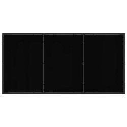 Ensemble de meubles d'extérieur 5 pcs Noir et anthracite 618407618407