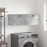 Armoire murale gris béton 100x36,5x35 cm bois d'ingénierie 618409618409