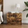 Cabinet de chevet avec tiroir Chêne fumé 62 x 34,5 x 44,5 cm 618411618411