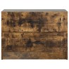Cabinet de chevet avec tiroir Chêne fumé 62 x 34,5 x 44,5 cm 618411618411