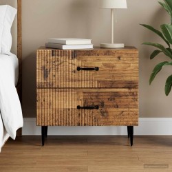 Cabinet de chevet avec tiroir Bois ancien 62 x 34,5 x 47,5 cm 618416618416
