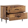 Cabinet de chevet avec tiroir Bois ancien 62 x 34,5 x 47,5 cm 618416618416