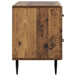 Cabinet de chevet avec tiroir Bois ancien 62 x 34,5 x 47,5 cm 618416618416