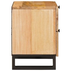 Cabinet de chevet avec tiroir 2 pcs Naturel 40 x 33 x 46 cm 618418618418