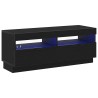 Meuble TV Chêne noir 100 x 35 x 40 cm Bois d'ingénierie 618419618419