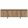 Meuble TV chêne artisanal 120x30x40,5 cm bois d'ingénierie 618420618420