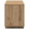 Meuble TV chêne artisanal 120x30x40,5 cm bois d'ingénierie 618420618420