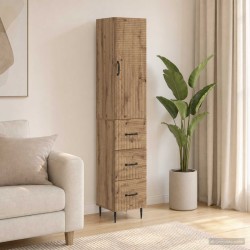 Ensemble de Meubles 2 pc 33 x 34,5 x 90 cm Bois d'ingénierie 618421618421