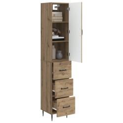 Ensemble de Meubles 2 pc 33 x 34,5 x 90 cm Bois d'ingénierie 618421618421
