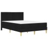Cadre de lit Noir 120 x 190 cm Polyester 618422618422