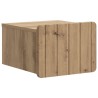 Cabinet de chevet mural Chêne artisanal 33 x 34,5 x 24 cm 618424618424