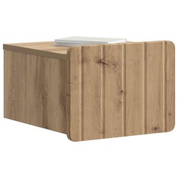 Cabinet de chevet mural Chêne artisanal 33 x 34,5 x 24 cm 618424618424