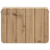 Cabinet de chevet mural Chêne artisanal 33 x 34,5 x 24 cm 618424618424