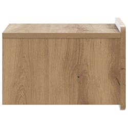 Cabinet de chevet mural Chêne artisanal 33 x 34,5 x 24 cm 618424618424