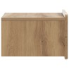 Cabinet de chevet mural Chêne artisanal 33 x 34,5 x 24 cm 618424618424