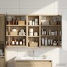 Ensemble de Meubles de Salle de Bain 3 pcs 80 x 10,5 x 50 cm 618426618426
