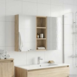 Ensemble de Meubles de Salle de Bain 3 pcs 80 x 10,5 x 50 cm 618426618426