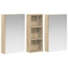 Ensemble de Meubles de Salle de Bain 3 pcs 80 x 10,5 x 50 cm 618426618426