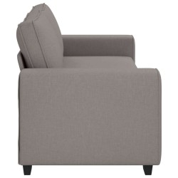 Canapé 3 places taupe 220x77x82 cm en tissu 618427618427