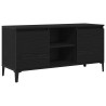 Meuble TV Chêne noir 102 x 35 x 50 cm Bois d'ingénierie 618428618428