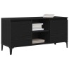 Meuble TV Chêne noir 102 x 35 x 50 cm Bois d'ingénierie 618428618428