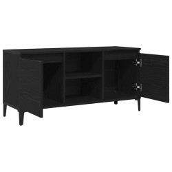 Meuble TV Chêne noir 102 x 35 x 50 cm Bois d'ingénierie 618428618428