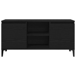 Meuble TV Chêne noir 102 x 35 x 50 cm Bois d'ingénierie 618428618428