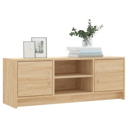 Meuble TV chêne sonoma 102x30x37,5 cm bois d'ingénierie 618431618431
