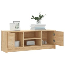 Meuble TV chêne sonoma 102x30x37,5 cm bois d'ingénierie 618431618431