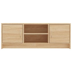 Meuble TV chêne sonoma 102x30x37,5 cm bois d'ingénierie 618431618431