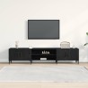 Meuble TV Chêne noir 180 x 31,5 x 40 cm Bois d'ingénierie 618432618432