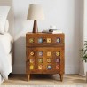 Cabinet de chevet Marron 50 x 33 x 60 cm Bois de mangue massif 618437618437