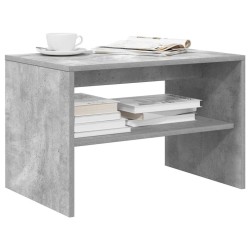 Meuble TV gris béton 60x40x40 cm bois d'ingénierie 618439618439