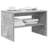 Meuble TV gris béton 60x40x40 cm bois d'ingénierie 618439618439