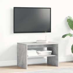Meuble TV gris béton 60x40x40 cm bois d'ingénierie 618439618439