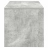 Meuble TV gris béton 60x40x40 cm bois d'ingénierie 618439618439