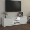 Meuble TV avec lumières LED Blanc 120x30x36 cm 618440618440