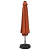 Parasol de jardin avec lumières LED et base 200 x 300 cm 618443618443