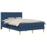 Cadre de lit Bleu 120 x 200 cm Polyester 618446618446