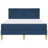 Cadre de lit Bleu 120 x 200 cm Polyester 618446618446