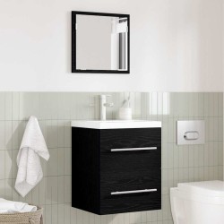 Ensemble de mobilier de salle de bain Noir 41 x 38,5 x 48 cm 618449618449