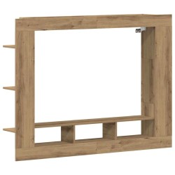 Meuble TV 152 x 22 x 113 cm chêne artisanal Bois d'ingénierie 618461618461