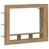 Meuble TV 152 x 22 x 113 cm chêne artisanal Bois d'ingénierie 618461618461