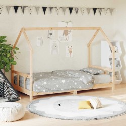 Cadre de lit pour enfants 90x200 cm bois de pin massif 618467618467