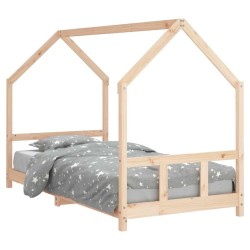 Cadre de lit pour enfants 90x200 cm bois de pin massif 618467618467